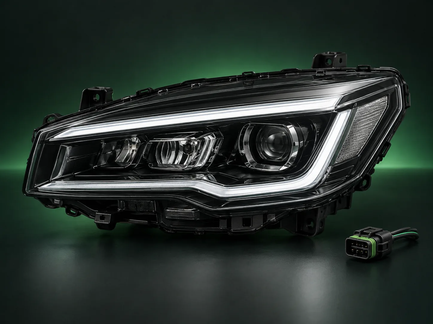 LED far ve elektrik bağlantısı